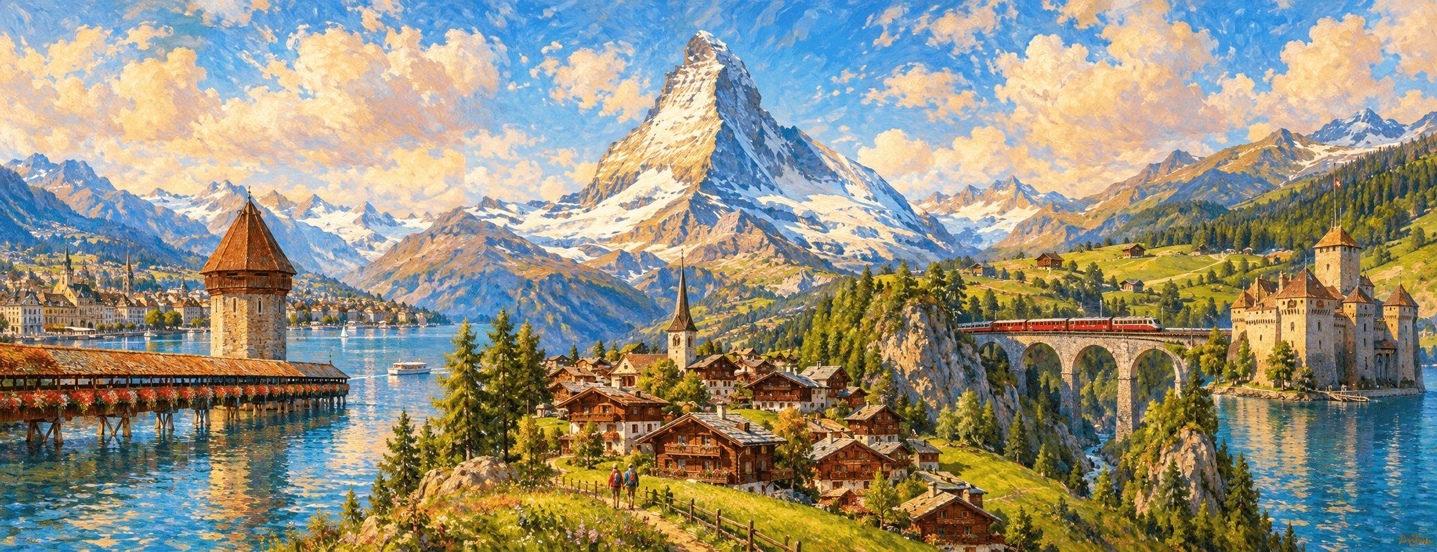 Switzerland landmarks