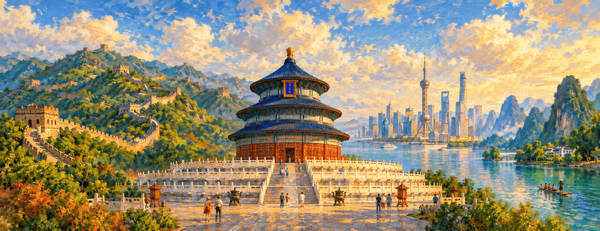 China landmarks