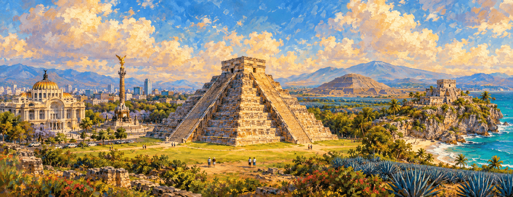 Mexico landmarks